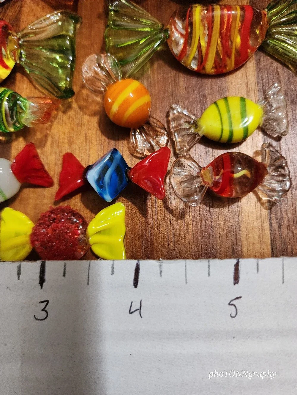 Vintage Authentic Murano Art Glass Candy Decorations